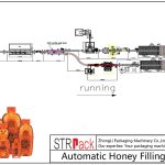 Ligne de remplissage automatique de miel