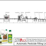 Ligne de remplissage automatique de pesticides